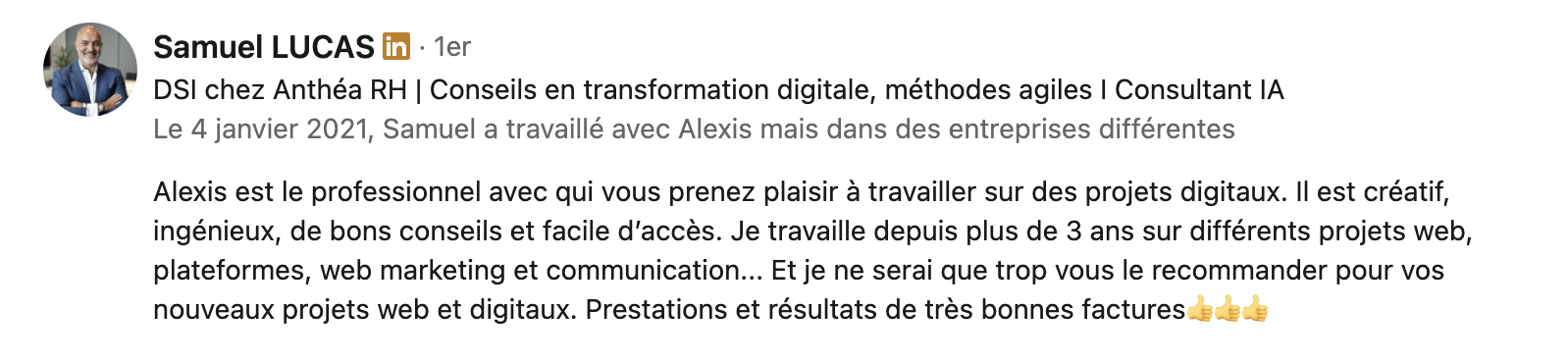 Création de site internet pour cabinet RH