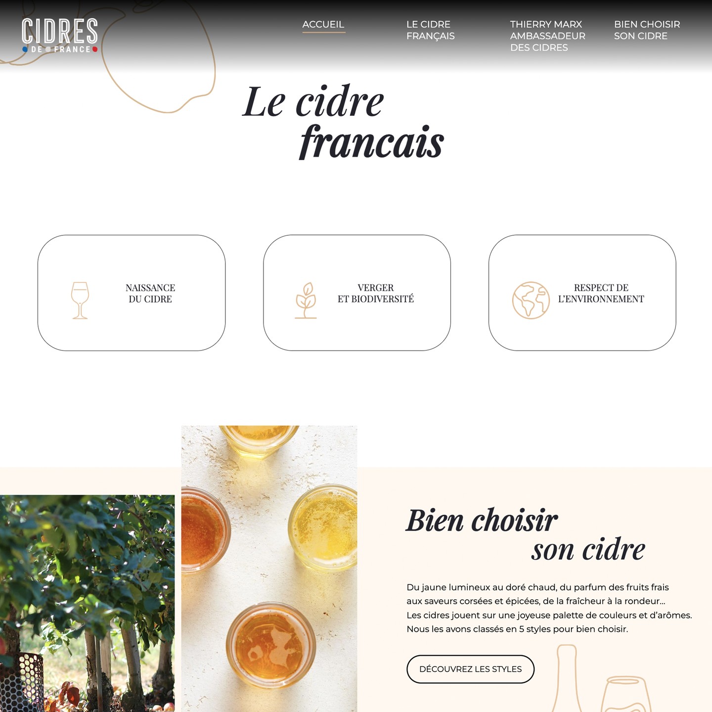 Cidres de France