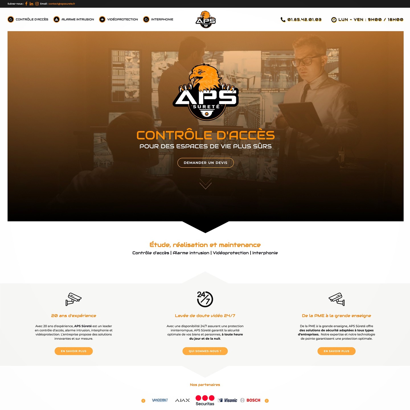 Création de site vitrine