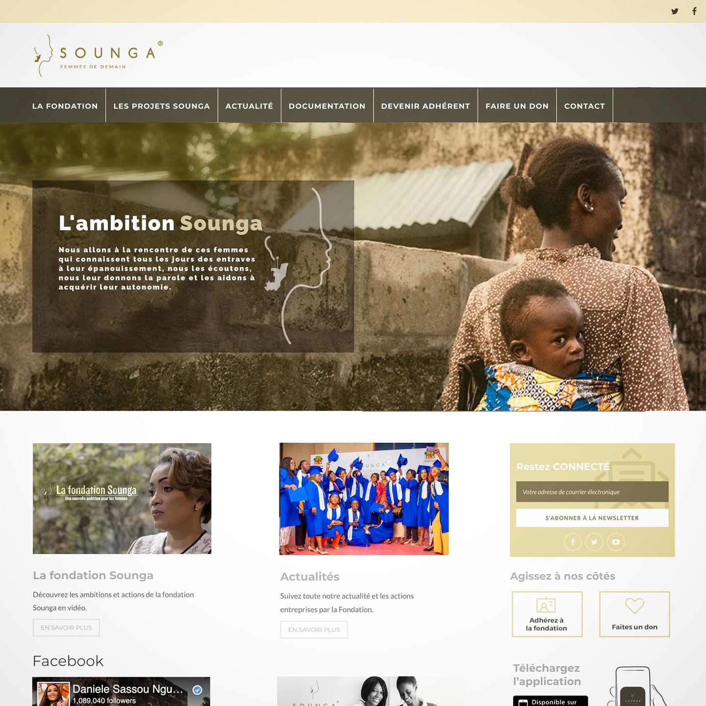 Création de site vitrine WordPress pour association